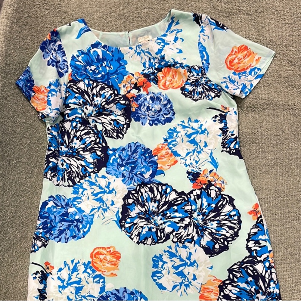 J. Crew Floral Sheath Dress